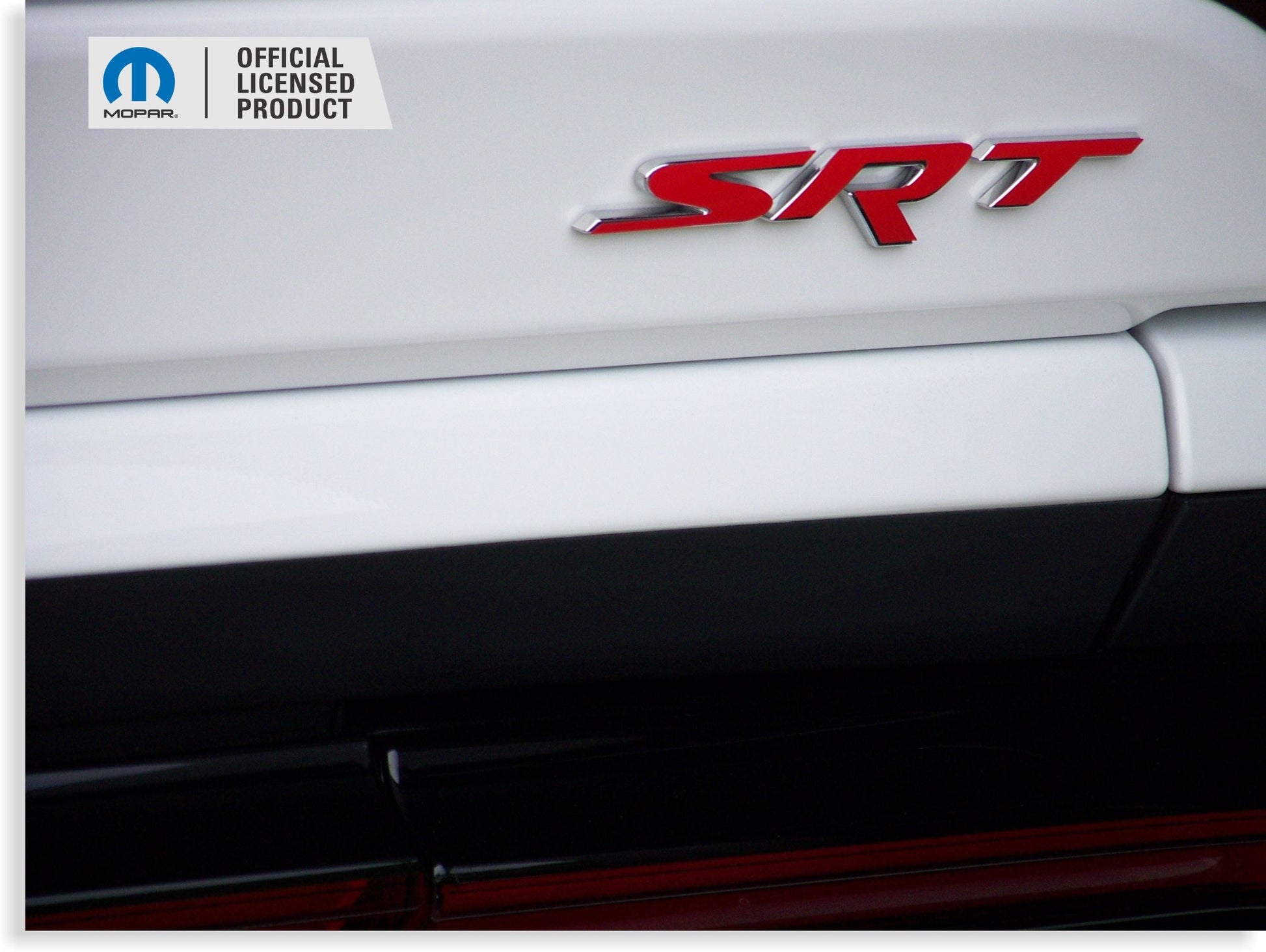 SRT Front and Rear Emblem Overlay Decals - 2015-2016 Challenger SRT Hellcat - sku-44666342473915-sku-44666342506683-sku-44666342539451-sku-44666342572219-sku-44666342604987-  DRIVEN - 7