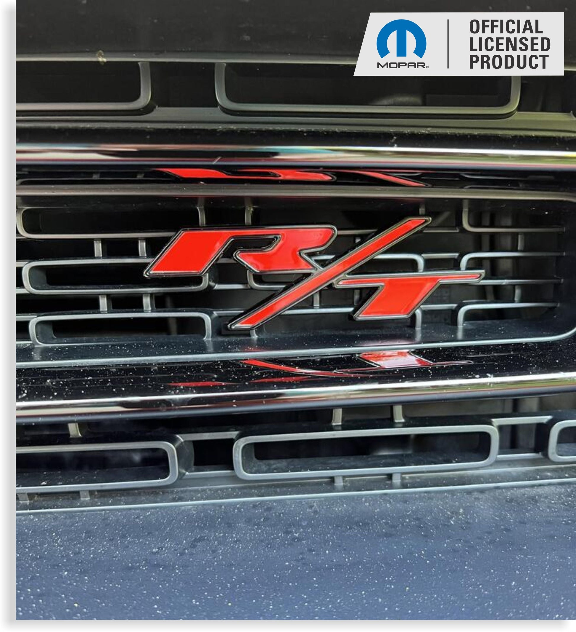 R/T Grille Emblem Inlay Decal - 2015-2023 Challenger R/T - RT-G:Challenger-01-RT-G:Challenger-04-RT-G:Challenger-07-RT-G:Challenger-010-RT-G:Challenger-013-  DRIVEN - 4