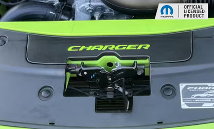 CHARGER Radiator Cover Lettering Overlay Decal - Charger-Radiator-B-01-Charger-Radiator-B-03-Charger-Radiator-B-02-Charger-Radiator-B-04-Charger-Radiator-B-05-  DRIVEN - 4