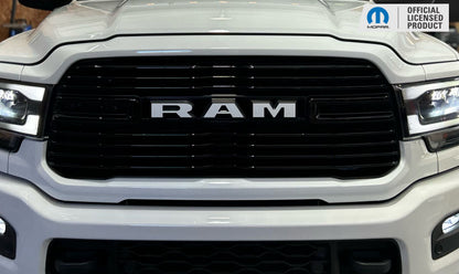 RAM Grille Emblem Overlay Decal   - 2019-2024 Ram 2500 3500 - Ram19:2500:Ram-F-01-Ram19:2500:Ram-F-03-Ram19:2500:Ram-F-02-Ram19:2500:Ram-F-04-Ram19:2500:Ram-F-05-  DRIVEN - 16