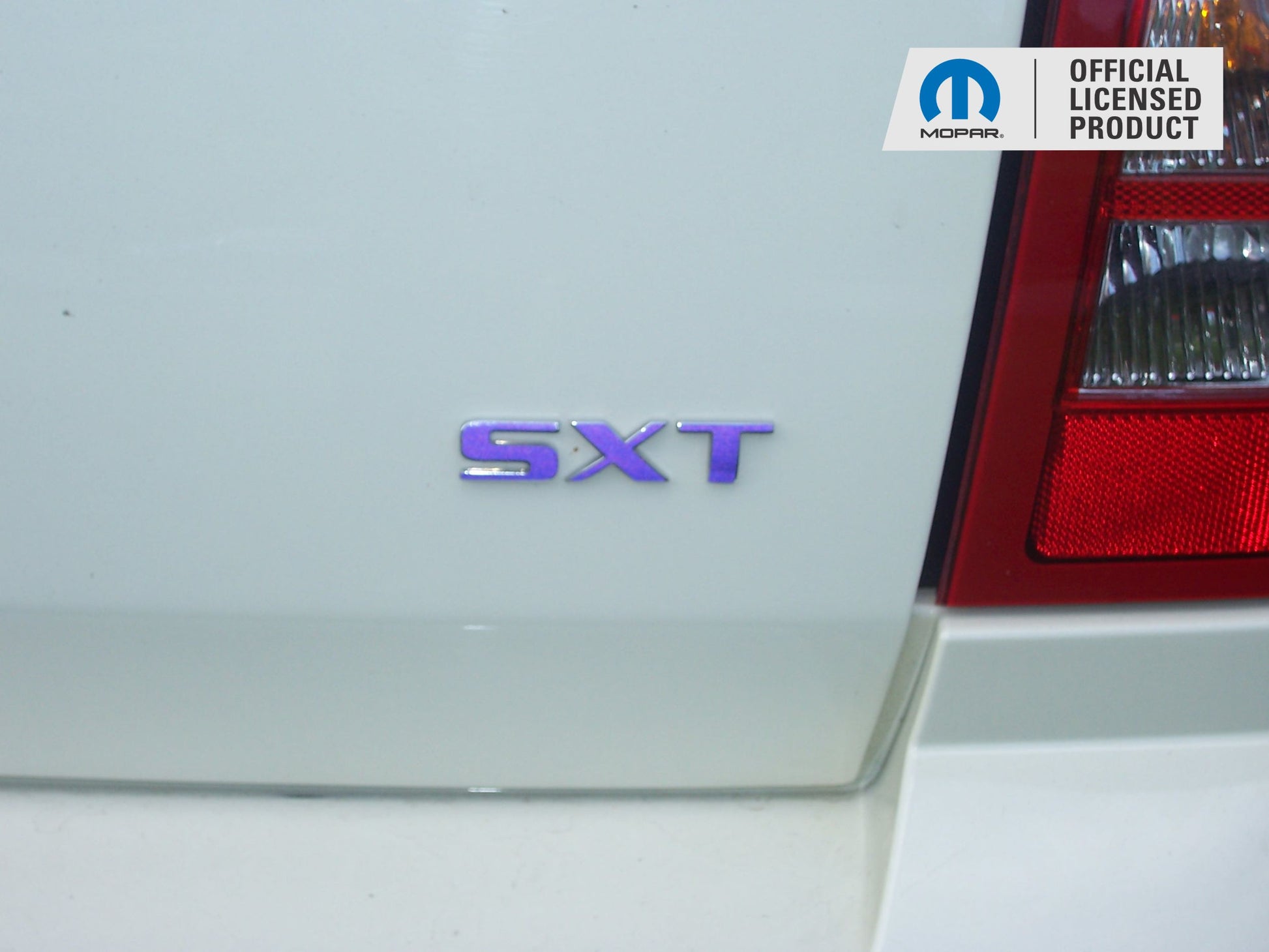 SXT Lift Gate Emblem Overlay Decal  - 2005-2008 Magnum SXT - Magnum:SXT-B-01-Magnum:SXT-B-02-Magnum:SXT-B-03-Magnum:SXT-B-04-Magnum:SXT-B-05-  DRIVEN - 7