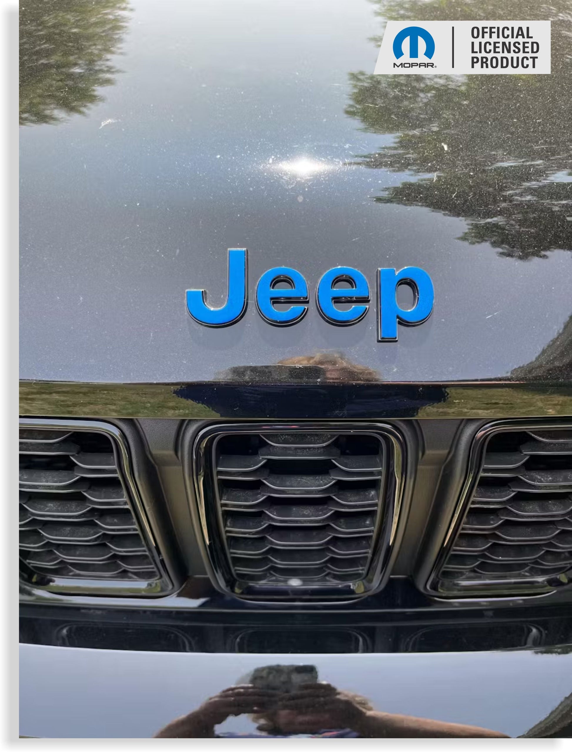 Jeep Emblem Overlay Decals   - 2021-2025 Grand Cherokee L - sku-42874255868091-sku-42874255900859-sku-42874255933627-sku-42874255966395-sku-42874256031931-  DRIVEN - 3