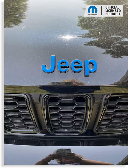 Jeep Emblem Overlay Decals   - 2021-2025 Grand Cherokee L - sku-42874255868091-sku-42874255900859-sku-42874255933627-sku-42874255966395-sku-42874256031931-  DRIVEN - 3