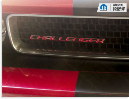 CHALLENGER Grille Emblem Overlay Decal - 2008-2014 Challenger - sku-44632588091579-sku-44632588124347-sku-44632588157115-sku-44632588189883-sku-44632588222651-  DRIVEN - 7