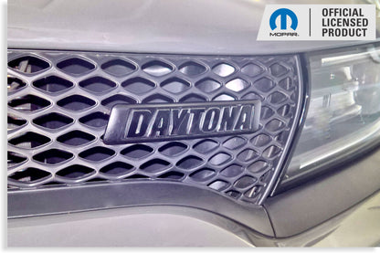 DAYTONA Grille Emblem Overlay Decal   - 17-23 Charger Daytona - Charger17:Daytona-G-01-Charger17:Daytona-G-03-Charger17:Daytona-G-02-Charger17:Daytona-G-04-Charger17:Daytona-G-05-  DRIVEN - 4