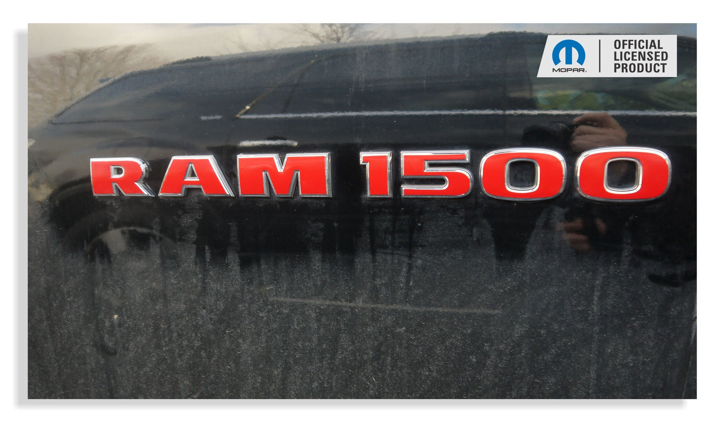 RAM 1500 Emblem Overlay Decals   - 2011-2012 Ram 1500 - Ram1112:RAM1500-B-01-Ram1112:RAM1500-B-03-Ram1112:RAM1500-B-02-Ram1112:RAM1500-B-04-Ram1112:RAM1500-B-05-  DRIVEN - 1