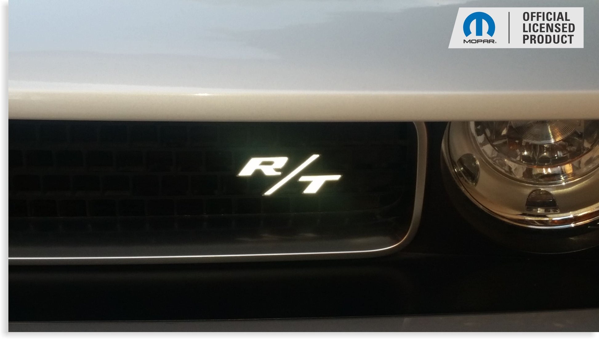 R/T Grille Emblem Inlay Decal - 2009-2014 Challenger R/T - sku-44704048545979-sku-44704048578747-sku-44704048611515-sku-44704048644283-sku-44704048677051-  DRIVEN - 3