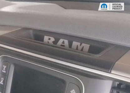 RAM Upper Dash Bezel Overlay Decal  Sticker - 13-18 Ram 1500 - Ram1318:Ram-bezel-01-Ram1318:Ram-bezel-03-Ram1318:Ram-bezel-02-Ram1318:Ram-bezel-04-Ram1318:Ram-bezel-05-  DRIVEN - 5