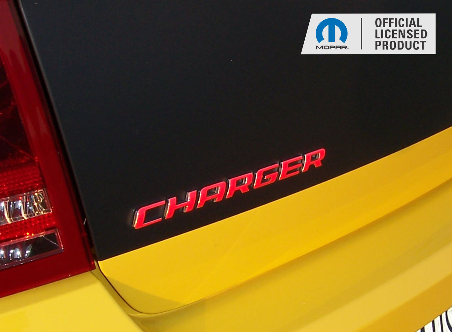 CHARGER Trunk Emblem Overlay Decal - 2006-2014 Charger - CHARGER0614-B-RBK-CHARGER0614-B-RLS-CHARGER0614-B-RRD-CHARGER0614-B-RGD-CHARGER0614-B-RMB-  DRIVEN - 4