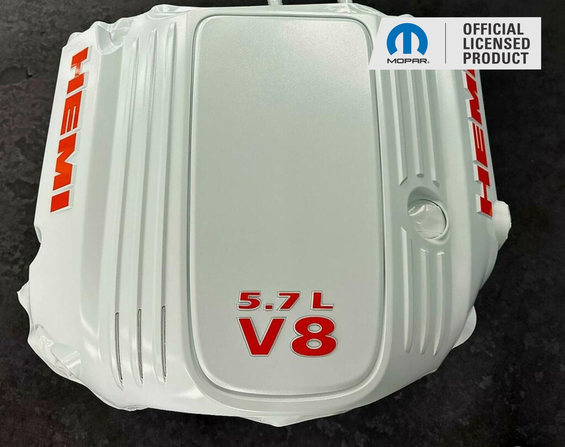 5.7L V8 Engine Cover Letter Overlay Decals - 2009-2023 Chrysler 300C - SKU00226-01-SKU00226-02-SKU00226-03-SKU00226-04-SKU00226-05-  DRIVEN - 1