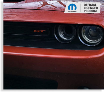 GT Grille Emblem Overlay Decal - 2019-2023 Dodge Challenger GT - sku-44696175247547-sku-44696175313083-sku-44696175378619-sku-44696175444155-sku-44696175509691-  DRIVEN - 7