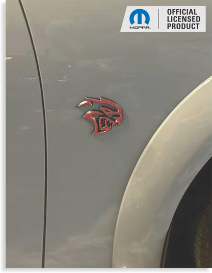 Hellcat Emblem Overlay Decals (pair) - Charger SRT Hellcat - Charger:Hellcat-B-01-Charger:Hellcat-B-35-Charger:Hellcat-B-02-Charger:Hellcat-B-36-Charger:Hellcat-B-03-  DRIVEN - 1