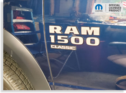 RAM 1500 Emblem Overlay Decals   - 2019-2024 Ram 1500 Classic - Ram13181921:RAM1500-B-01-Ram13181921:RAM1500-B-03-Ram13181921:RAM1500-B-02-Ram13181921:RAM1500-B-04-Ram13181921:RAM1500-B-05-  DRIVEN - 5