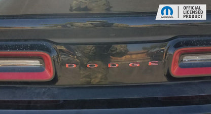 DODGE Trunk Lettering Emblem Overlay Decal - 2015-2023 Challenger - Challenger-TB-01-Challenger-TB-02-Challenger-TB-03-Challenger-TB-04-Challenger-TB-05-  DRIVEN - 10