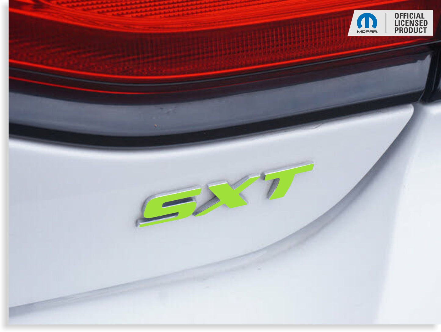 SXT Trunk Emblem Overlay Decal  - Dodge Charger SXT - sku-43596731777211-sku-43596731809979-sku-43596731842747-sku-43596731875515-sku-43596731908283-  DRIVEN - 5