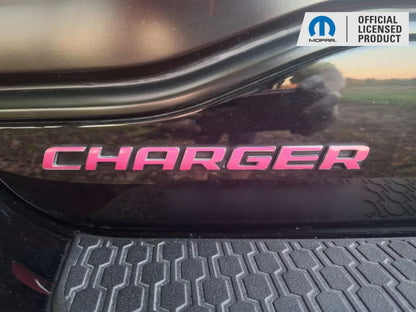 CHARGER Trunk Emblem Overlay Decal - 2006-2014 Charger - CHARGER0614-B-RBK-CHARGER0614-B-RLS-CHARGER0614-B-RRD-CHARGER0614-B-RGD-CHARGER0614-B-RMB-  DRIVEN - 5