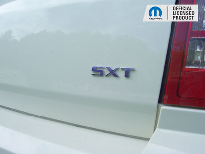 SXT Lift Gate Emblem Overlay Decal  - 2005-2008 Magnum SXT - Magnum:SXT-B-01-Magnum:SXT-B-02-Magnum:SXT-B-03-Magnum:SXT-B-04-Magnum:SXT-B-05-  DRIVEN - 6
