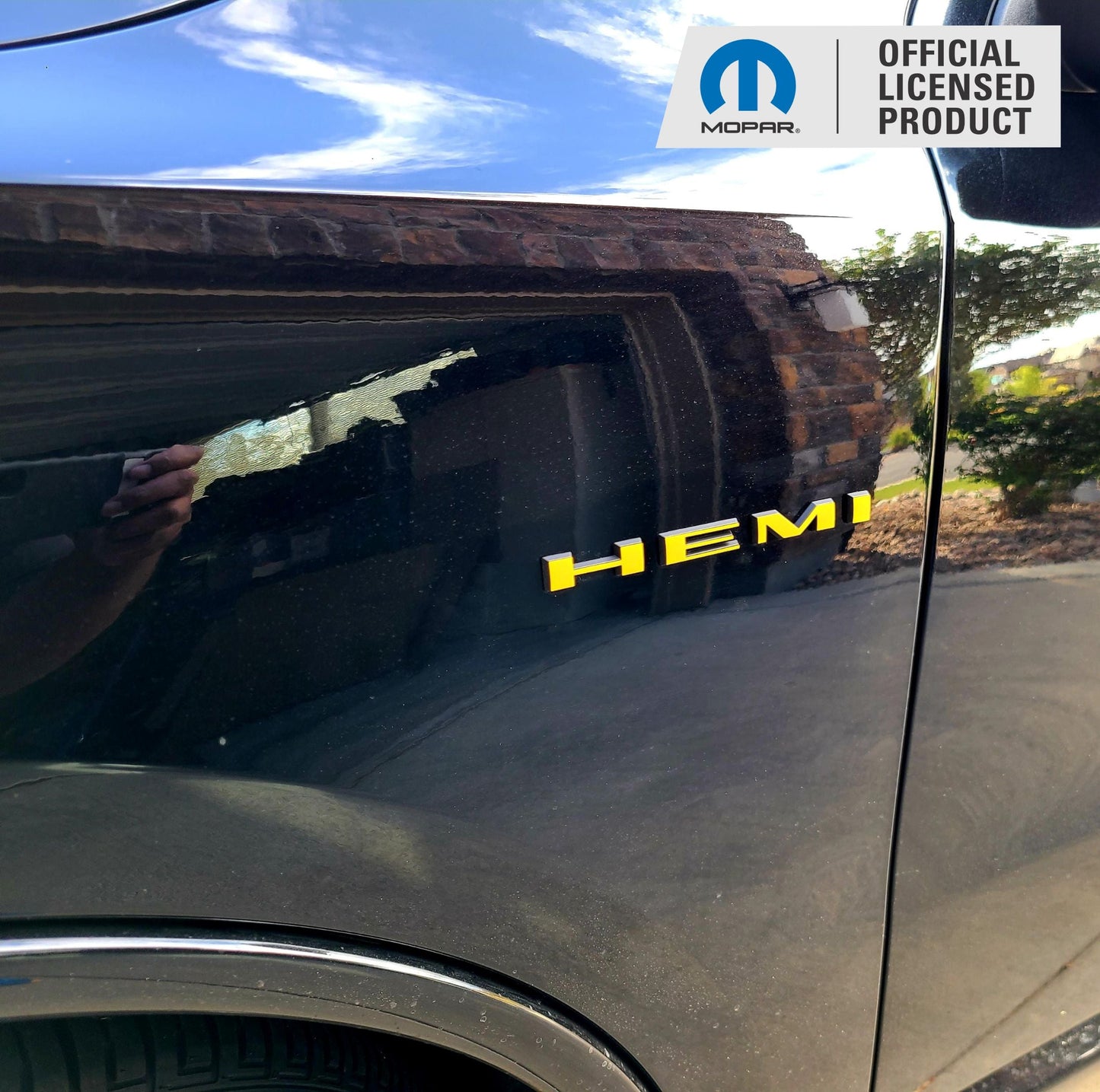 HEMI Fender Emblem Overlay Decal Stickers - 2020-2026 Durango R/T - Durango:Hemi-B20-01-Durango:Hemi-B20-03-Durango:Hemi-B20-02-Durango:Hemi-B20-04-Durango:Hemi-B20-05-  DRIVEN - 6
