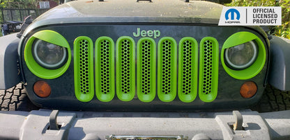 Jeep Grille Emblem Overlay Decal Sticker  - 07-18 Wrangler JK - JeepWrangler1218:Jeep-F-01-JeepWrangler1218:Jeep-F-02-JeepWrangler1218:Jeep-F-03-JeepWrangler1218:Jeep-F-04-JeepWrangler1218:Jeep-F-05-  DRIVEN - 8