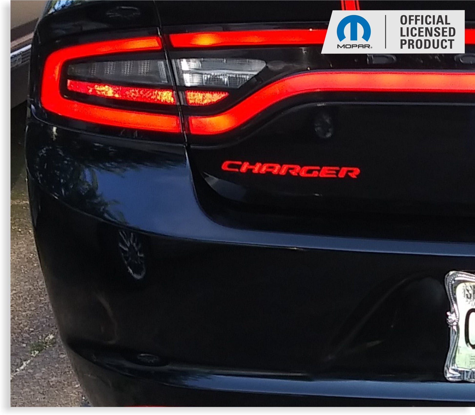CHARGER Trunk Emblem Overlay Decal - 2015-2023 Charger - Charger-B-01-sku-44630706782395-Charger-B-02-sku-44630706815163-Charger-B-03-  DRIVEN - 5