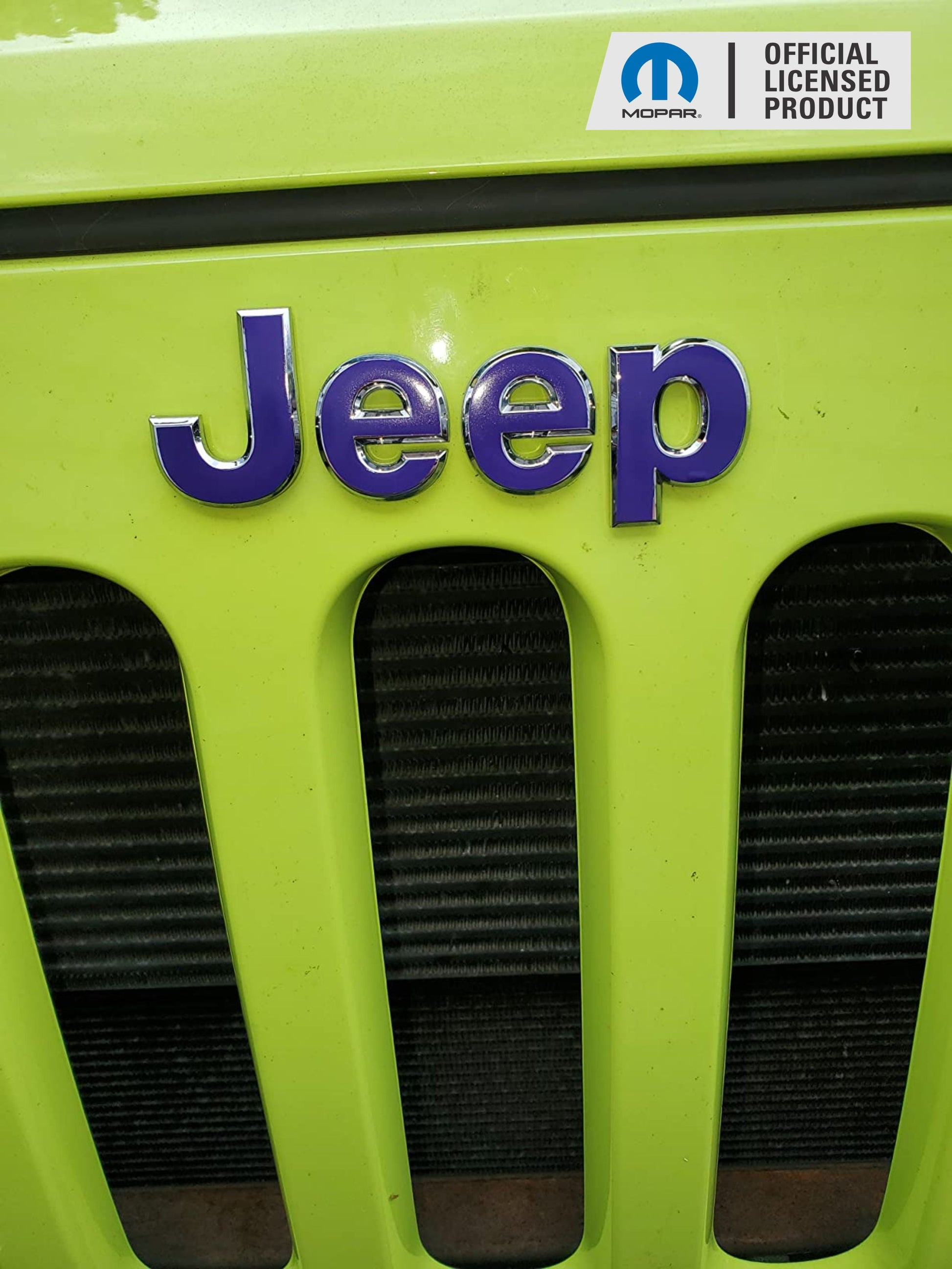 Jeep Grille Emblem Overlay Decal Sticker  - 07-18 Wrangler JK - JeepWrangler1218:Jeep-F-01-JeepWrangler1218:Jeep-F-02-JeepWrangler1218:Jeep-F-03-JeepWrangler1218:Jeep-F-04-JeepWrangler1218:Jeep-F-05-  DRIVEN - 6