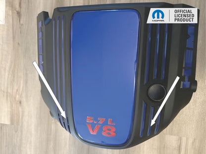 Engine Cover STRIPE Decals - 11-24 Durango 5.7L - Durango:EC-Stripes-01-Durango:EC-Stripes-02-Durango:EC-Stripes-03-Durango:EC-Stripes-04-Durango:EC-Stripes-05-  DRIVEN - 10