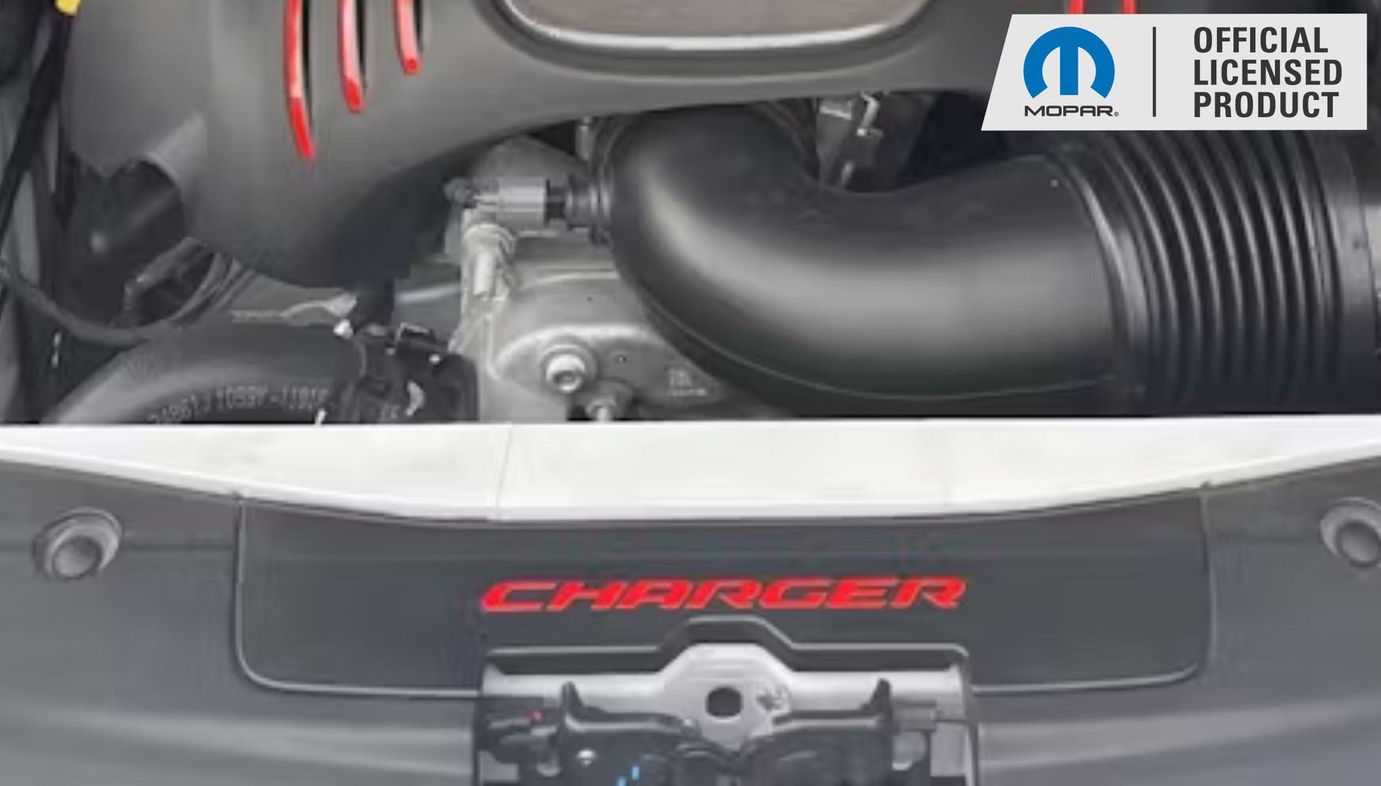 CHARGER Radiator Cover Lettering Overlay Decal - Charger-Radiator-B-01-Charger-Radiator-B-03-Charger-Radiator-B-02-Charger-Radiator-B-04-Charger-Radiator-B-05-  DRIVEN - 10