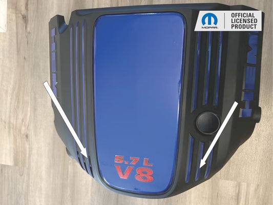 Engine Cover STRIPE Decals - Magnum 5.7L - MAGNUM:EC-STRIPES-01-MAGNUM:EC-STRIPES-02-MAGNUM:EC-STRIPES-03-MAGNUM:EC-STRIPES-04-MAGNUM:EC-STRIPES-05-  DRIVEN - 1