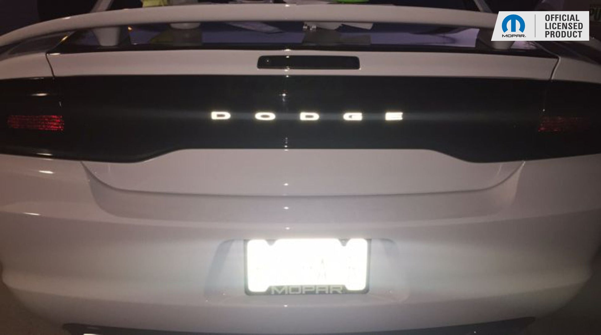DODGE Trunk Lettering Emblem Overlay Decal - 2011-2023 Charger - Charger:Dodge-TB-01-Charger:Dodge-TB-03-Charger:Dodge-TB-02-Charger:Dodge-TB-04-Charger:Dodge-TB-05-  DRIVEN - 8