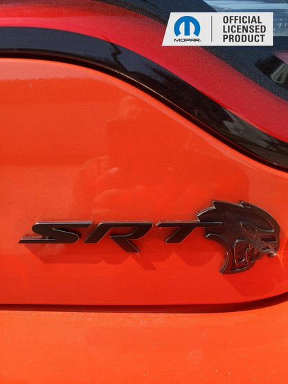 SRT Emblem Overlay Decals - 2017 Dodge Charger SRT Hellcat - sku-44591968780475-sku-44591968813243-sku-44591968846011-sku-44591968878779-sku-44591968911547-  DRIVEN - 7