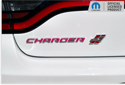 CHARGER Trunk Emblem Overlay Decal - 2015-2023 Charger - Charger-B-01-sku-44630706782395-Charger-B-02-sku-44630706815163-Charger-B-03-  DRIVEN - 6