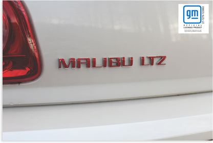 MALIBU Emblem Overlay Decal - 08-12 Malibu - Malibu-B 0812-01-Malibu-B 0812-02-Malibu-B 0812-03-Malibu-B 0812-04-Malibu-B 0812-05-  DRIVEN - 1