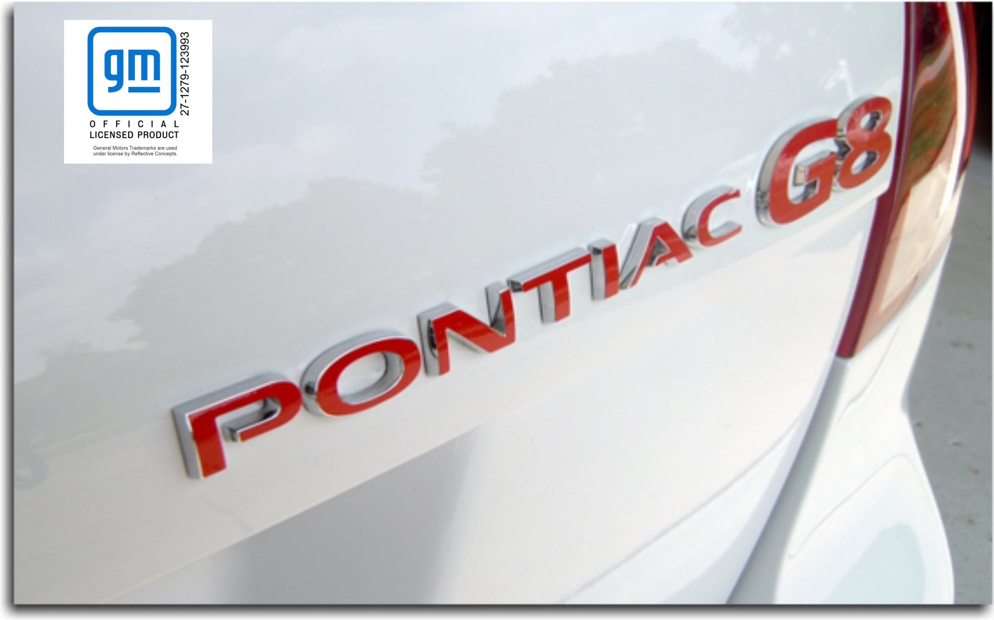 PONTIAC Emblem Overlay Decal - 2008-2009 G8 - PO:G8:PONTIAC-B-01-PO:G8:PONTIAC-B-02-PO:G8:PONTIAC-B-03-PO:G8:PONTIAC-B-04-PO:G8:PONTIAC-B-05-  DRIVEN - 1