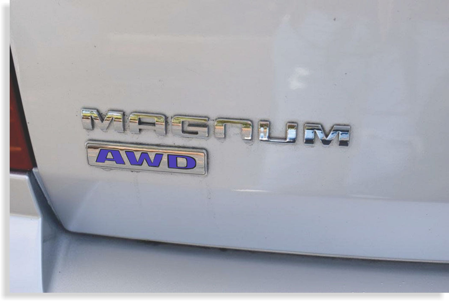 AWD Emblem Inlay Decal - 05-08 Dodge Magnum - MAGNUM:AWD-01-MAGNUM:AWD-02-MAGNUM:AWD-03-MAGNUM:AWD-04-MAGNUM:AWD-05-  DRIVEN - 1