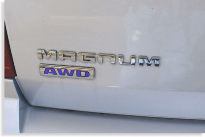 AWD Emblem Inlay Decal - 05-08 Dodge Magnum - MAGNUM:AWD-01-MAGNUM:AWD-02-MAGNUM:AWD-03-MAGNUM:AWD-04-MAGNUM:AWD-05-  DRIVEN - 1