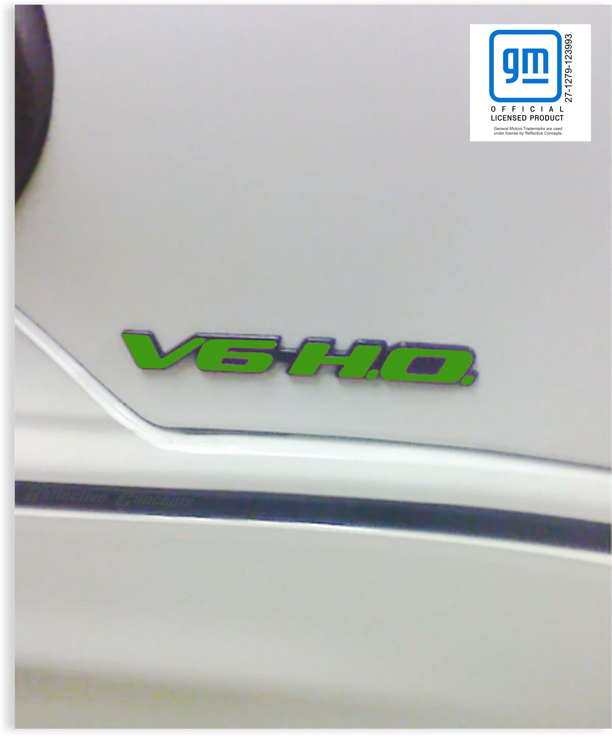 V6 H.O. Badge Overlay Decal - 99-02 Grand Am - PO:GA:V6-HO-01-PO:GA:V6-HO-02-PO:GA:V6-HO-03-PO:GA:V6-HO-04-PO:GA:V6-HO-05-  DRIVEN - 1