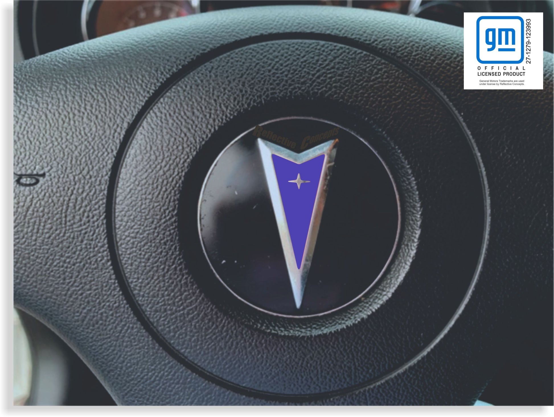 Steering Wheel Overlay Decal - Pontiac G6 - G6:SWO-01-G6:SWO-02-G6:SWO-03-G6:SWO-04-G6:SWO-05-  DRIVEN - 1
