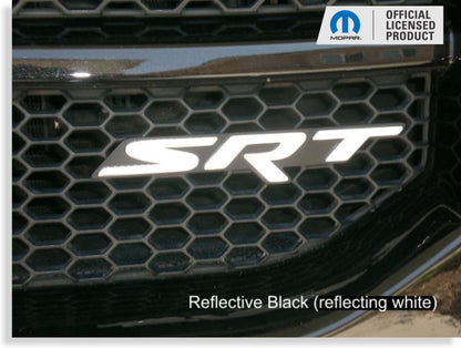 SRT Grille Emblem Overlay Decal  - 2006-2014 Charger SRT8 - Charger0614:SRT-G-01-Charger0614:SRT-G-03-Charger0614:SRT-G-02-Charger0614:SRT-G-05-Charger0614:SRT-G-06-  DRIVEN - 5