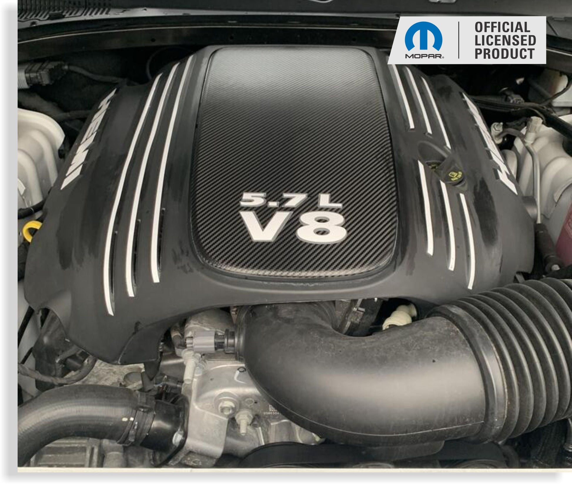 Engine Cover STRIPE Decals - Charger 5.7L - CHARGER:EC-Stripes-01-CHARGER:EC-Stripes-03-CHARGER:EC-Stripes-02-CHARGER:EC-Stripes-04-CHARGER:EC-Stripes-05-  DRIVEN - 8