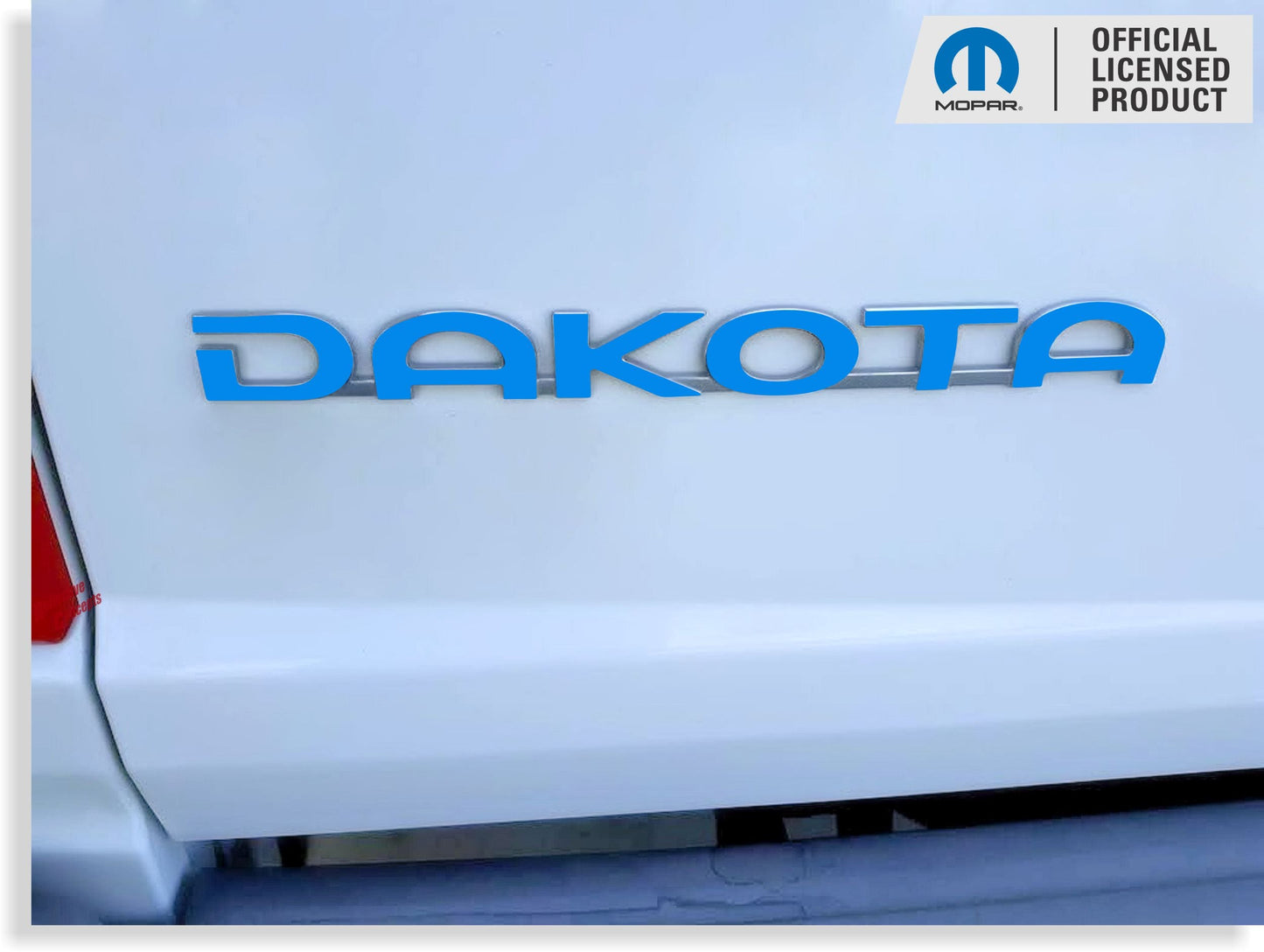 DAKOTA Tailgate Emblem Overlay Decal   - 2005-2011 Dodge Dakota - Dakota0511:DAKOTA-B-01-Dakota0511:DAKOTA-B-02-Dakota0511:DAKOTA-B-03-Dakota0511:DAKOTA-B-04-Dakota0511:DAKOTA-B-05-  DRIVEN - 1