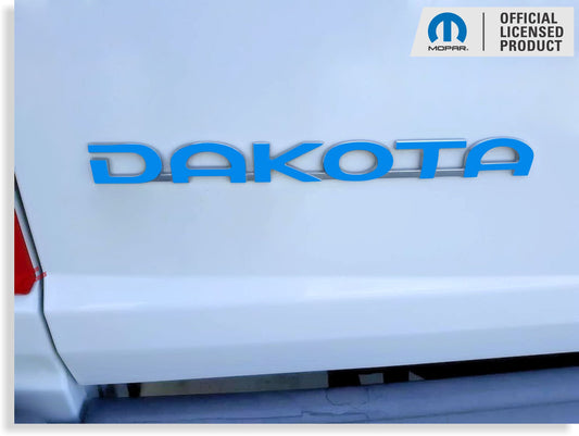 DAKOTA Tailgate Emblem Overlay Decal   - 2005-2011 Dodge Dakota - Dakota0511:DAKOTA-B-01-Dakota0511:DAKOTA-B-02-Dakota0511:DAKOTA-B-03-Dakota0511:DAKOTA-B-04-Dakota0511:DAKOTA-B-05-  DRIVEN - 1