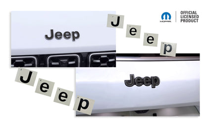 Jeep Emblem Overlay Decals   - 2021-2025 Grand Cherokee L - sku-42874255868091-sku-42874255900859-sku-42874255933627-sku-42874255966395-sku-42874256031931-  DRIVEN - 1