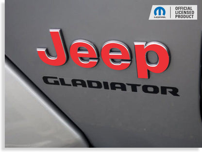 Jeep Fender Emblem Overlay Decals  - 2020-2025 Gladiator - Gladiator:Jeep-B-01-Gladiator:Jeep-B-02-Gladiator:Jeep-B-03-Gladiator:Jeep-B-04-Gladiator:Jeep-B-05-  DRIVEN - 1