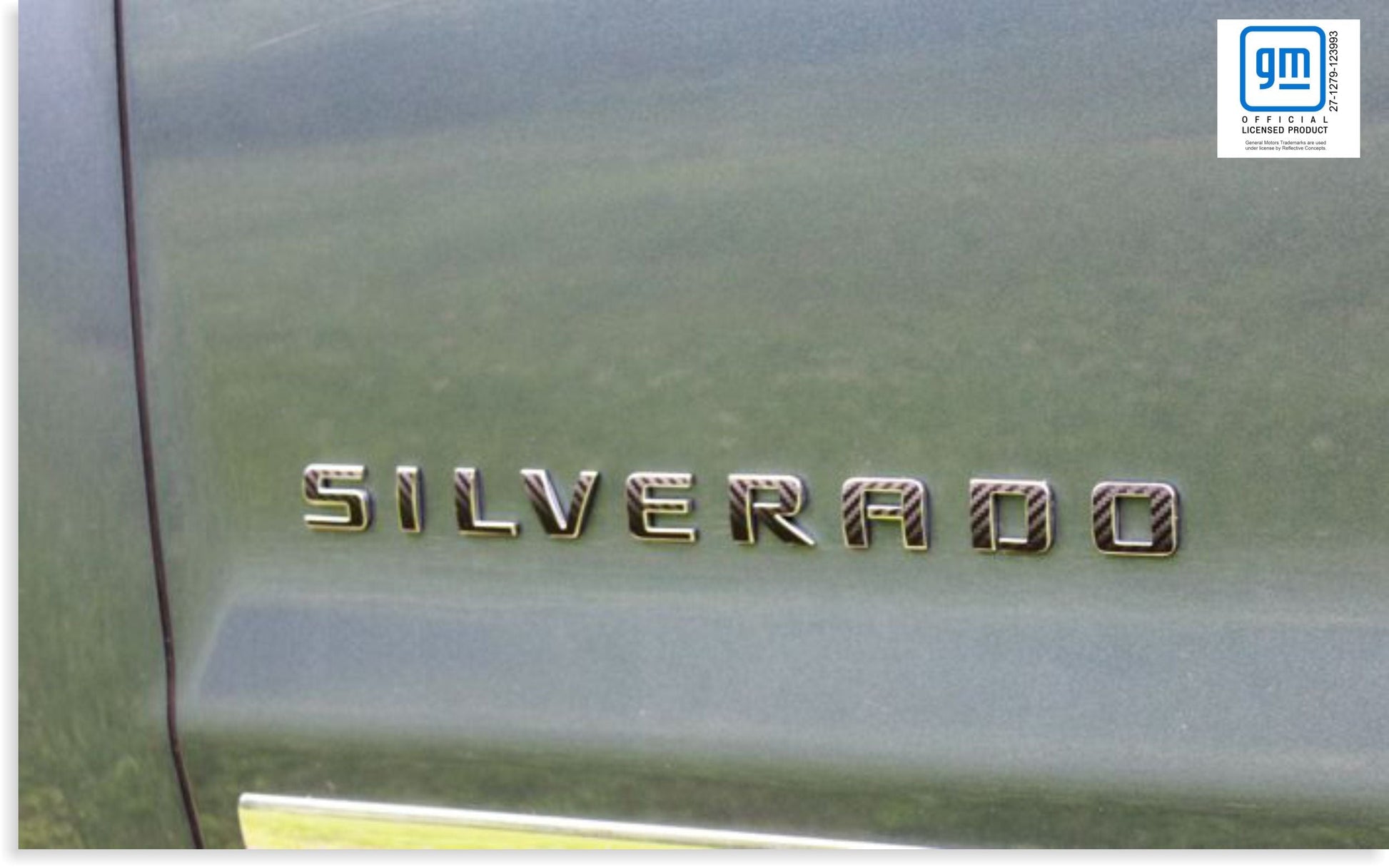 Emblem Overlay Decals (set of 3) - 2014-2018 Silverado - Silverado1418-B-01-Silverado1418-B-02-Silverado1418-B-03-Silverado1418-B-05-Silverado1418-B-06-  DRIVEN - 2