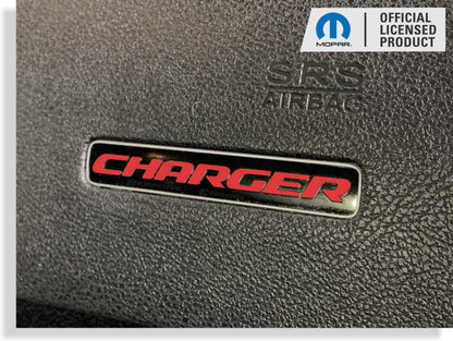 CHARGER Dash Plaque Emblem Lettering Overlay Decal   - 15-23 Charger - sku-44295034667195-sku-44295034699963-sku-44295034732731-sku-44295034765499-sku-44295034798267-  DRIVEN - 1