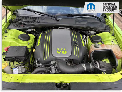 5.7L V8 Engine Cover Letter Overlays - 09-23 Challenger R/T - Chall:EC-57LV8-01-Chall:EC-57LV8-03-Chall:EC-57LV8-02-Chall:EC-57LV8-05-Chall:EC-57LV8-06-  DRIVEN - 1