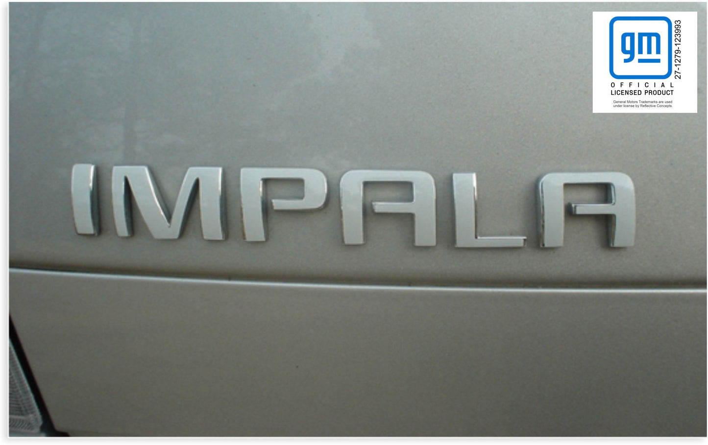 IMPALA Emblem Overlay Decal - 06-13 Impala - IMPALA-B-01-IMPALA-B-02-IMPALA-B-03-IMPALA-B-04-IMPALA-B-05-  DRIVEN - 1