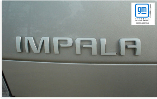 IMPALA Emblem Overlay Decal - 06-13 Impala - IMPALA-B-01-IMPALA-B-02-IMPALA-B-03-IMPALA-B-04-IMPALA-B-05-  DRIVEN - 1