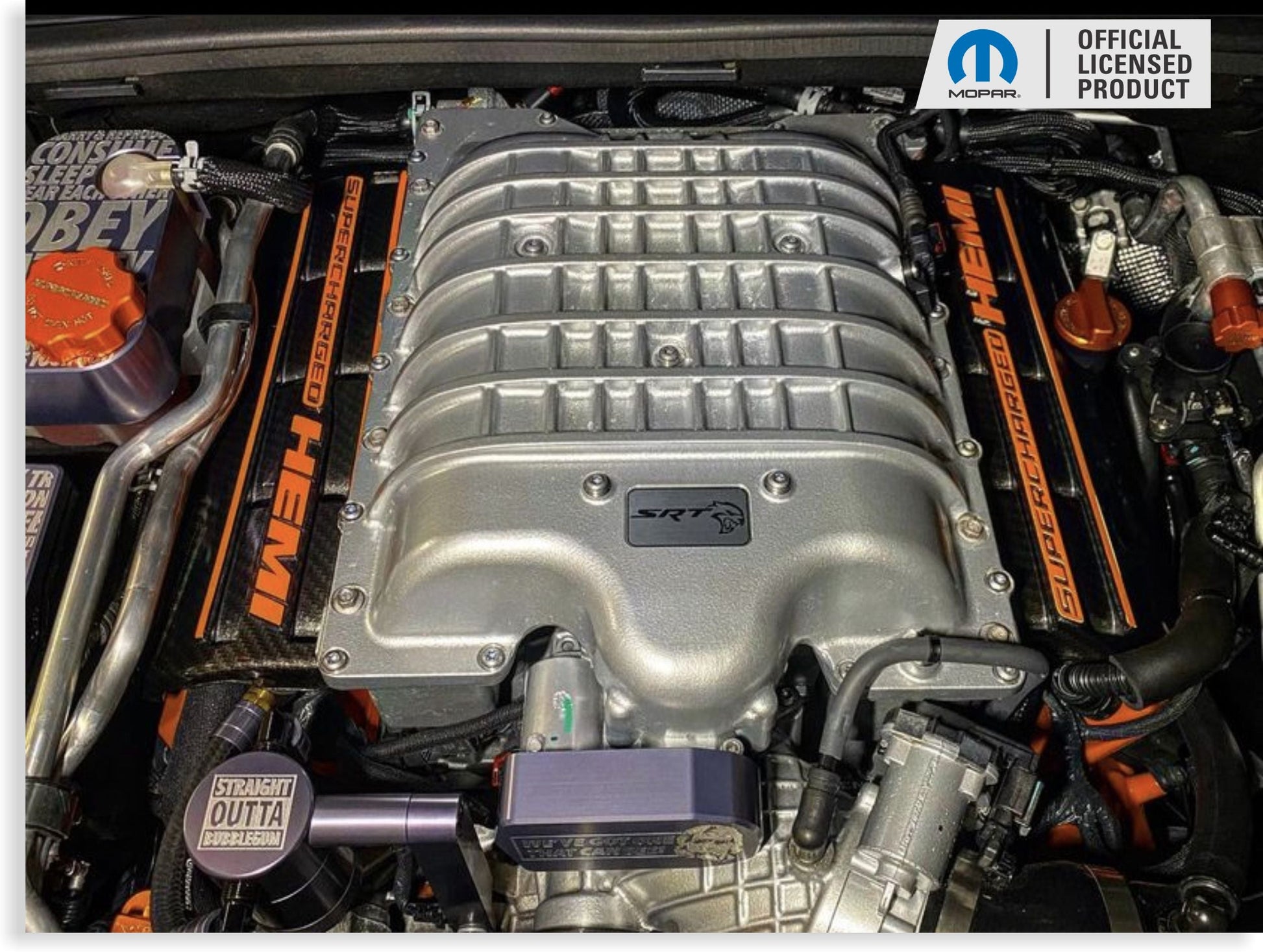 Supercharged Hemi Engine Cover Overlay Decals - SRT Hellcat Charger & Challenger - Chall:EC-Hellcat-01-Chall:EC-Hellcat-35-Chall:EC-Hellcat-02-Chall:EC-Hellcat-36-Chall:EC-Hellcat-03-  DRIVEN - 1