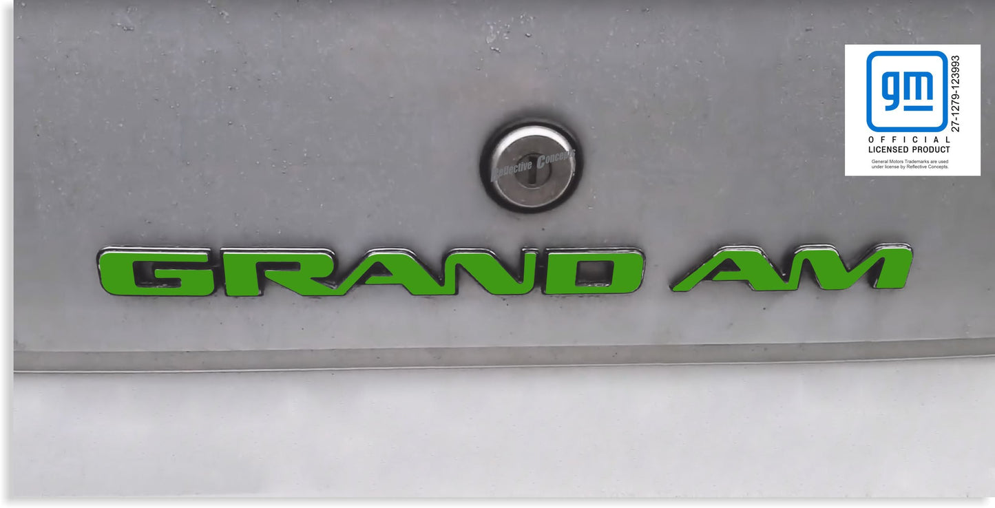 Badge Overlay Decals Door and Trunk - 99-05 Pontiac Grand Am SE - PO:GA:SE-B-01-PO:GA:SE-B-02-PO:GA:SE-B-03-PO:GA:SE-B-04-PO:GA:SE-B-05-  DRIVEN - 2